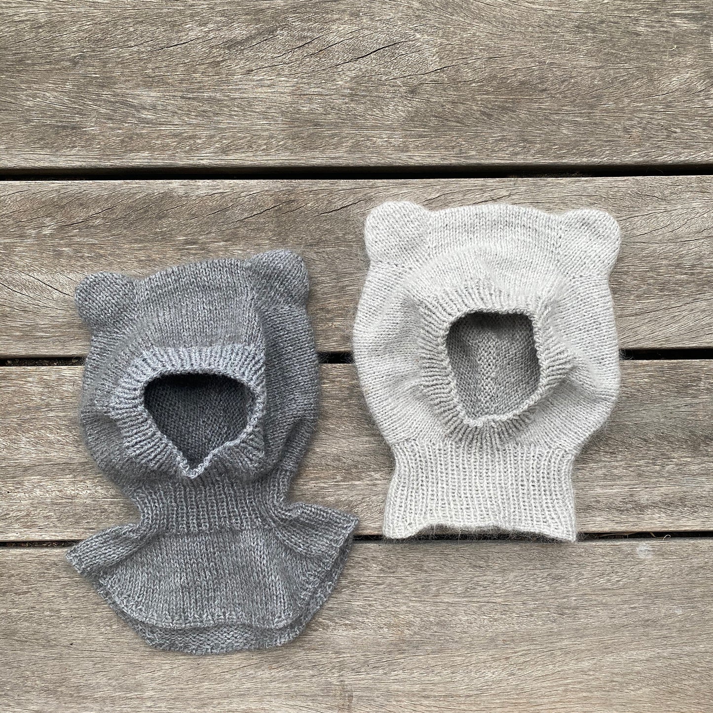 Baby Bear Balaclava Knitting Pattern