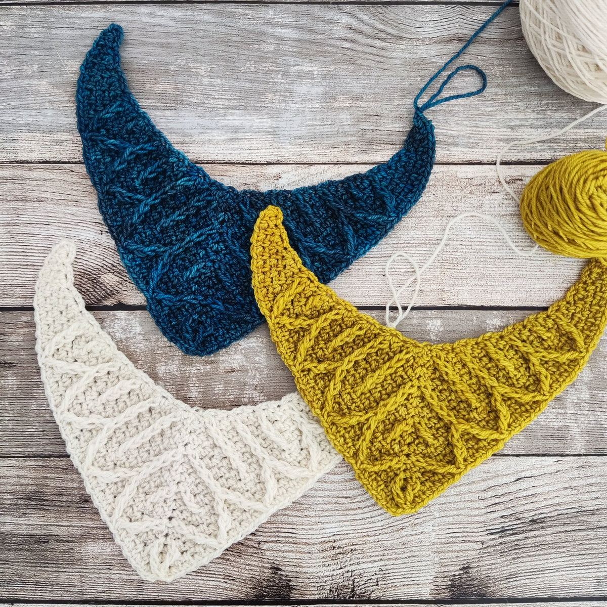 Mint Leaf Shawl Crochet Pattern