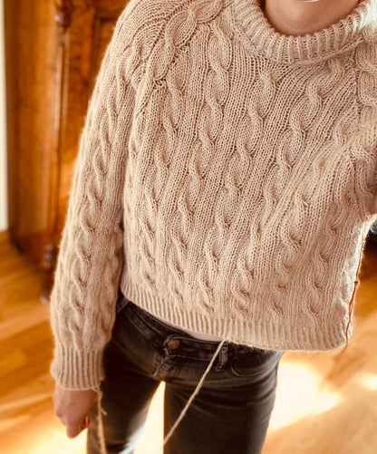 Auguste Sweater Knitting Pattern