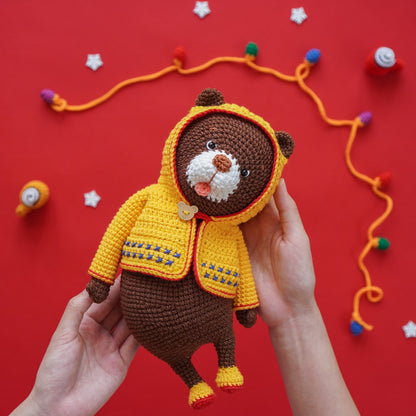 Polar Bear Amigurumi Crochet Pattern