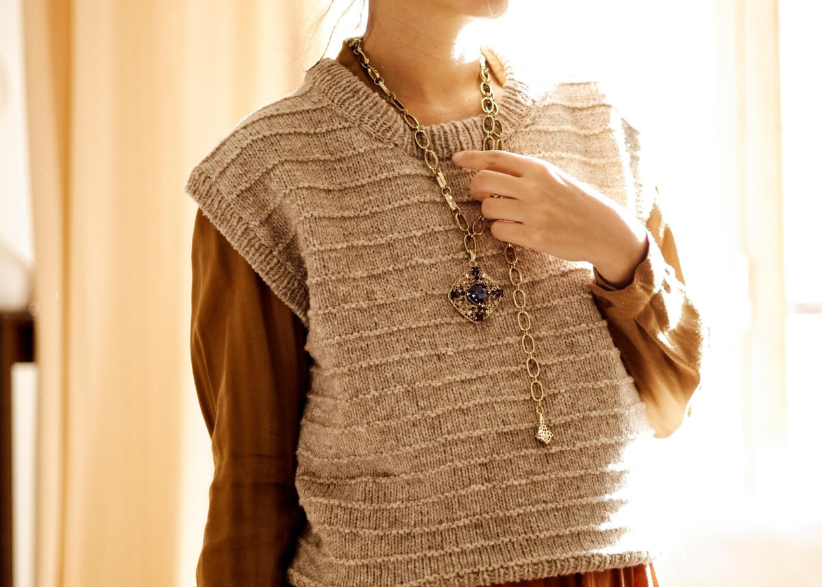 Tarquinia Relaxed Slipover Knitting Pattern