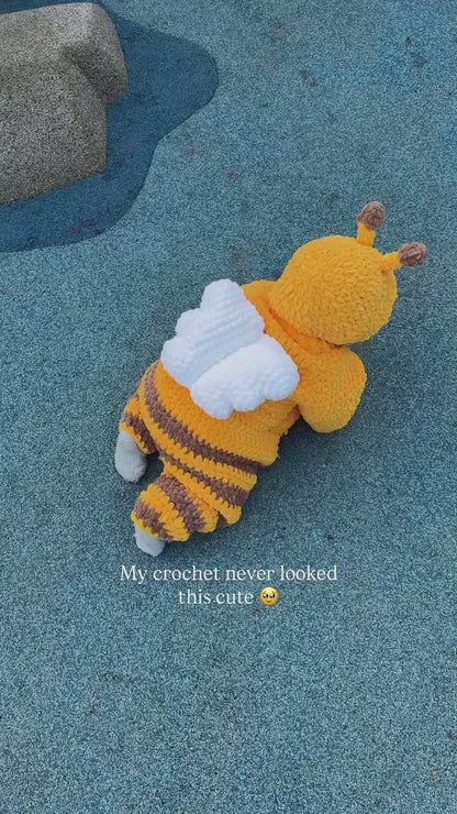 Bee Romper Crochet Pattern